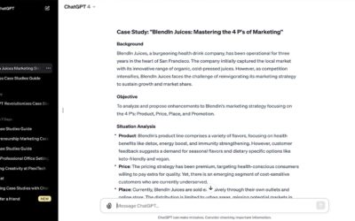Can ChatGPT write a case study?
